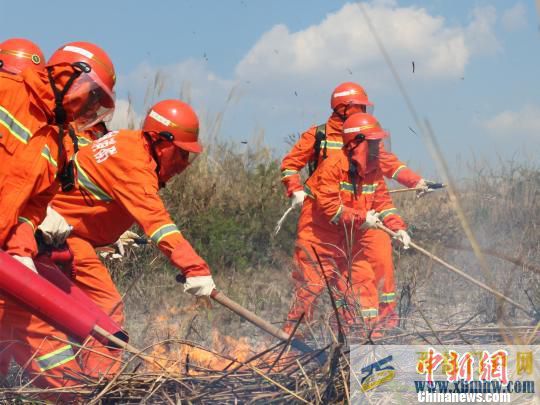 貴州黔東南森林防火練兵忙(圖3)