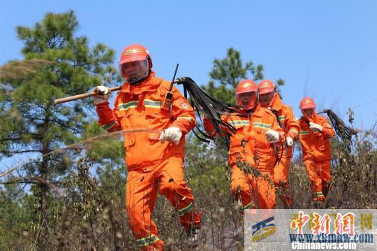 貴州黔東南森林防火練兵忙(圖1)