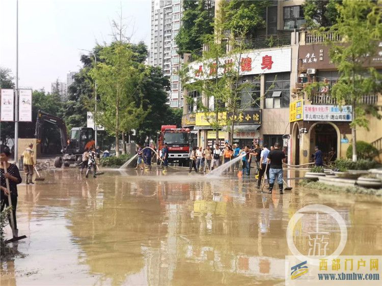 今天一大早合川開始清淤排水(圖3)