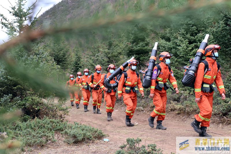 云南迪慶森林消防：節日在崗守護綠水青山(圖1)