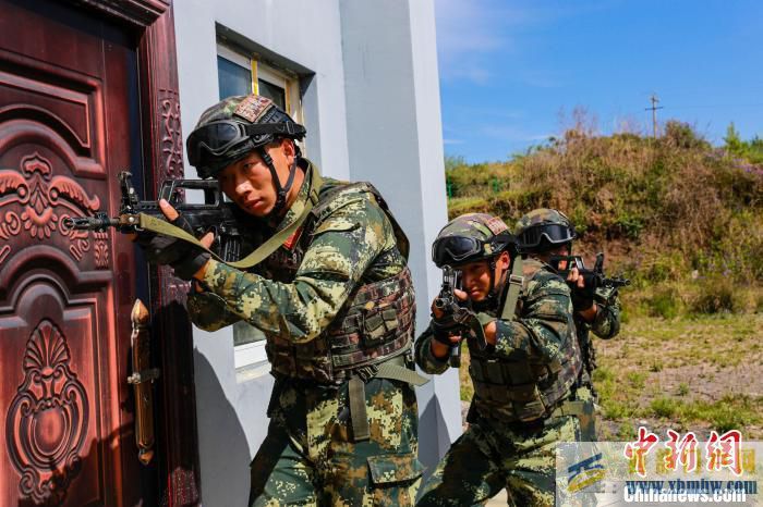 武警畢節支隊特戰隊員開展野外訓練(圖3)