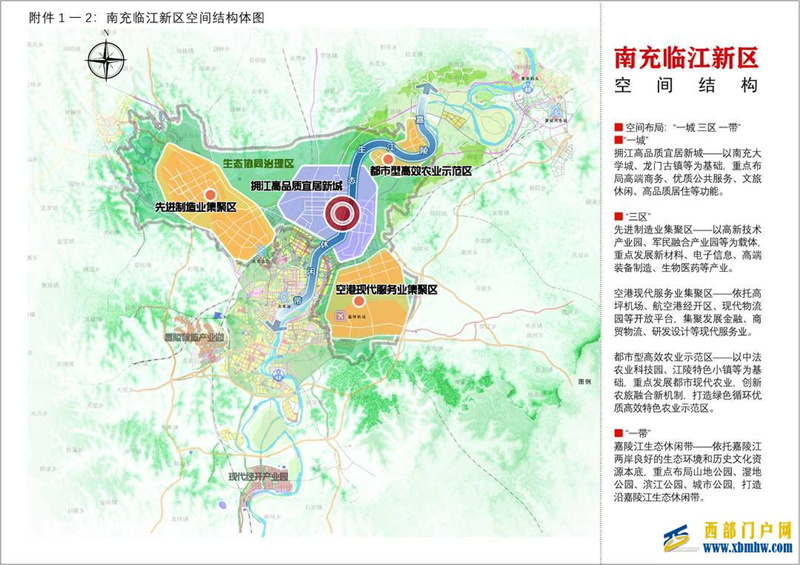 臨江新區(qū)助推南充大城崛起15年再造一個(gè)“南充城”(圖1)