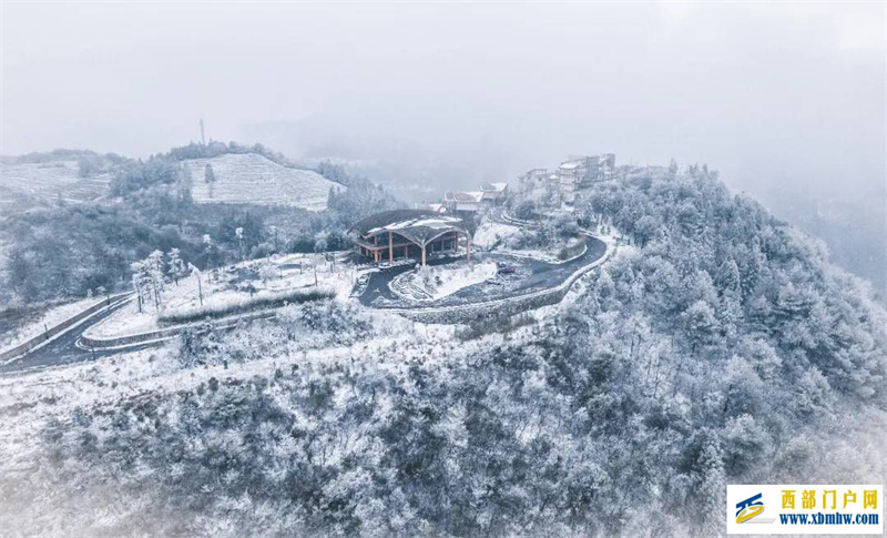 重慶武?。骸霸啤辟p武隆白馬山雪景(圖6)