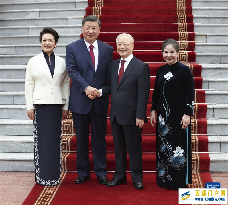 習近平同越共中央總書記阮富仲舉行會談(圖4)