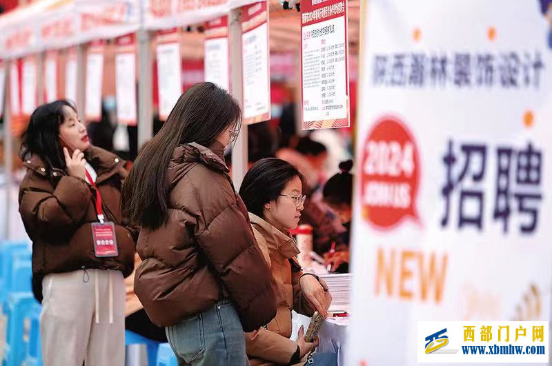 渭南市舉辦“春風行動”招聘會 為務工者提供精準就業服務(圖2)